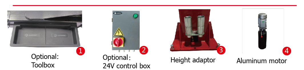 GB-TP-4.0 Two-post Lift(Manual Unlocking)