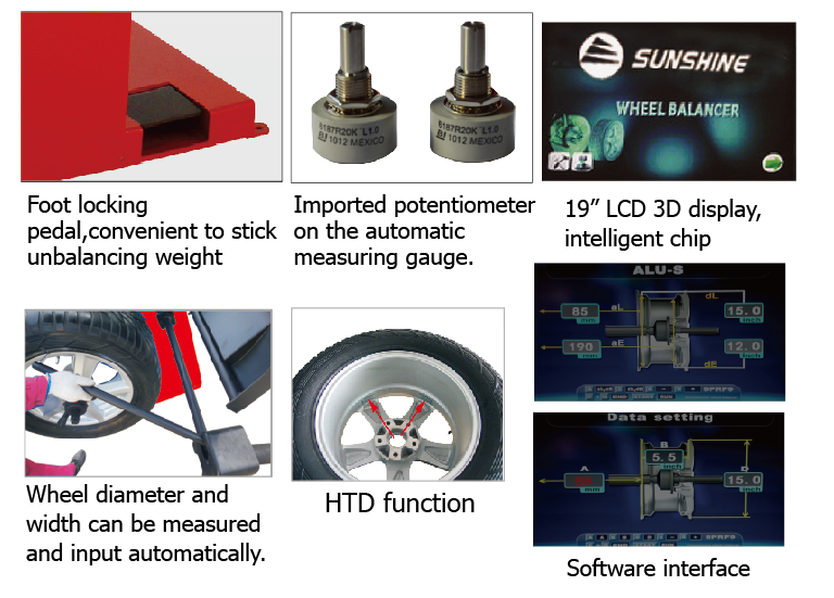 S-868 Wheel Balancer