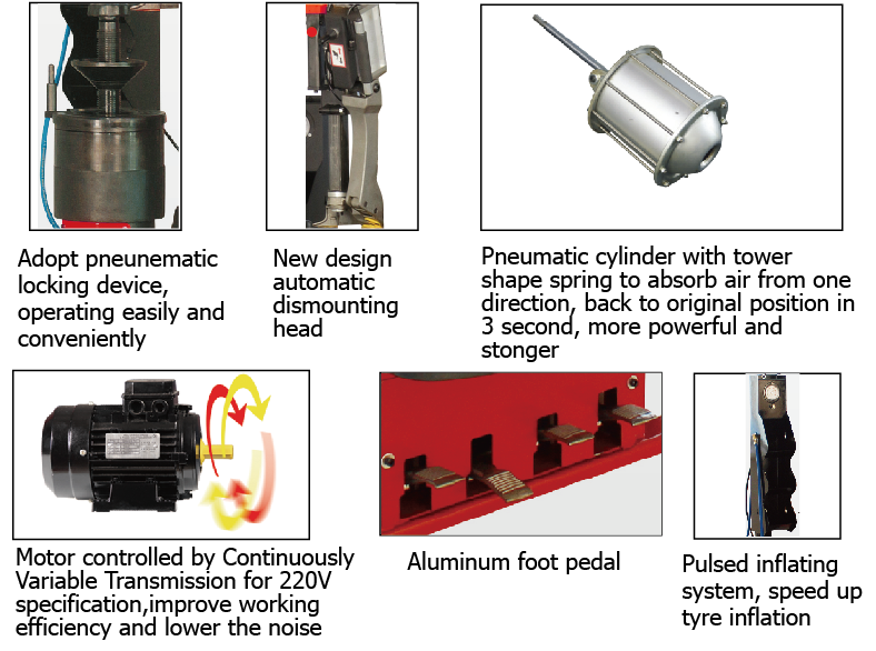 STC-978 Tire Changer