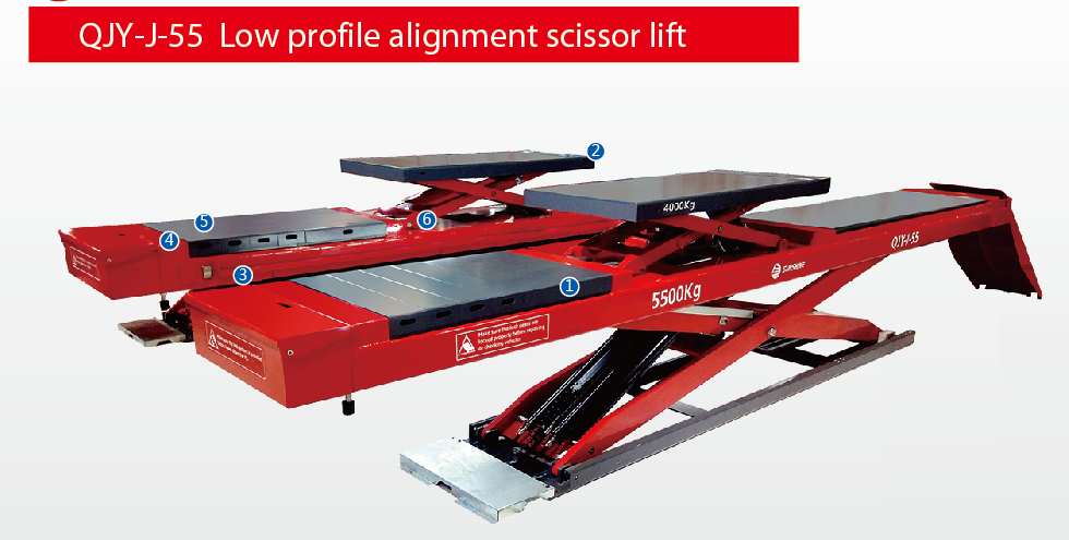 Low Profile Alignment Scissor Lift