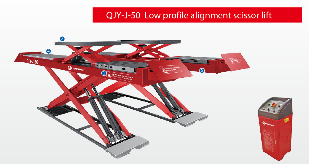 Low Profile Alignment Scissor Lift